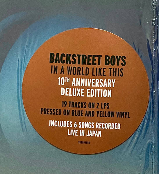 Backstreet Boys – In A World Like This (2LP color)
